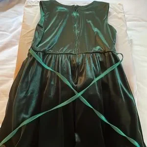 rare editions green velvet dress 80s Green Velvet Dress Puffed Shoulders / Small – RareJule Vintage